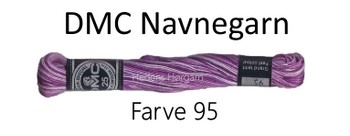 DMC Navnegarn  Nr. 25 farve 95